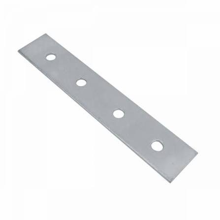 CHAPA RETA 3/16 X 5 CM X 40 CM 3 FUROS GALVAN NOVA METAL.