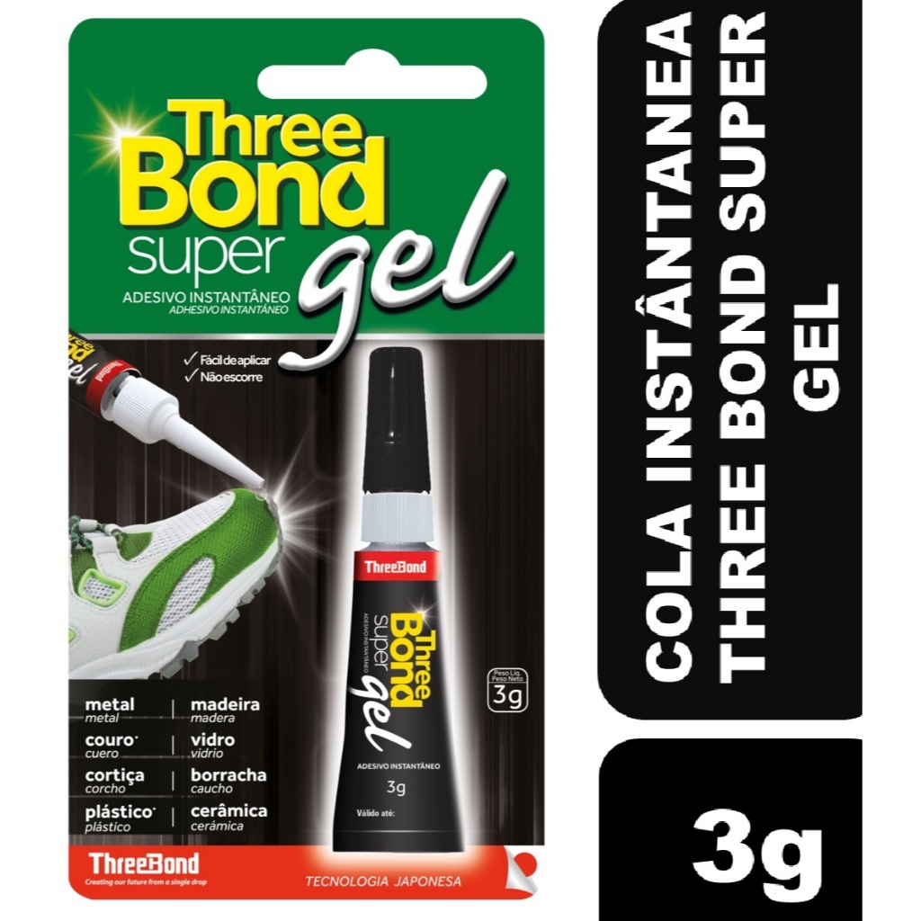 COLA INSTANTANEO TB S. GEL  3,0 GR THREEBOND