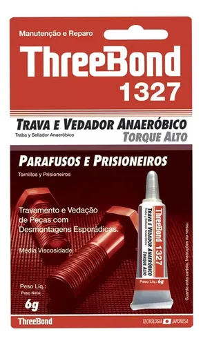 COLA TRAVA ROSCA TORQUE ALTO TB 1327 6 GR THREEBOND