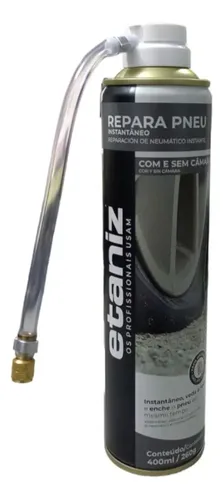 REPARADOR PNEU INSTANT. 400ML/260G ETANIZ