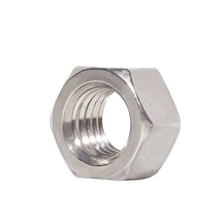 PORCA SEXT MA  6 MM ZINC PRETO