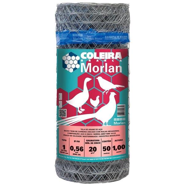 TELA PINTEIRO 1  X 1,00 MT A-24 MORLAN