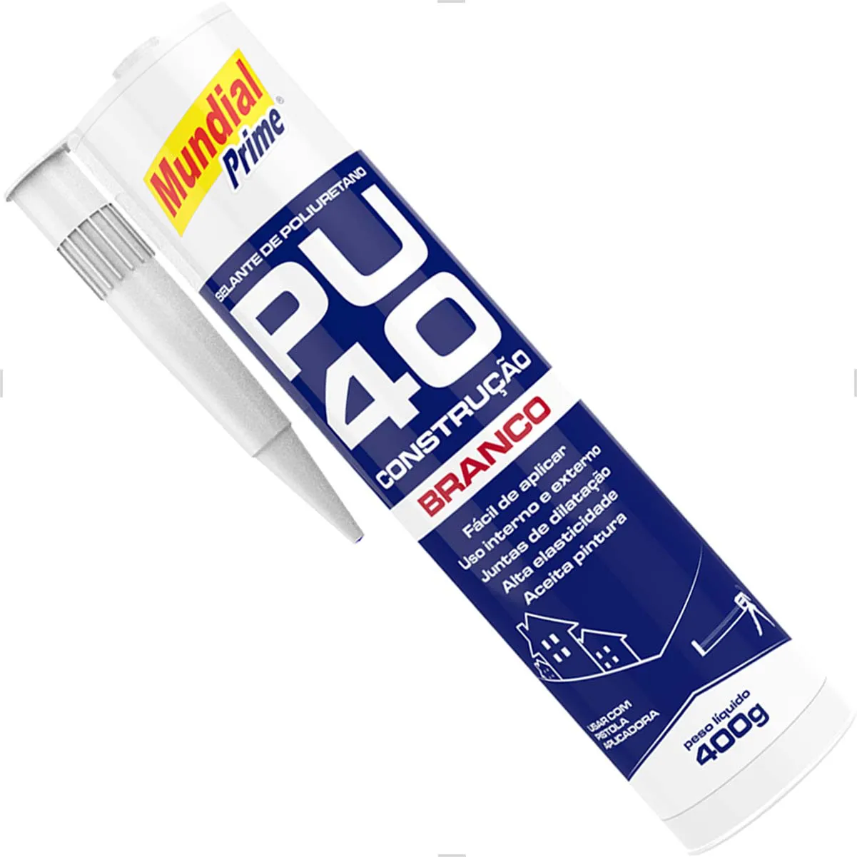 PU40 BRANCO 400GR MUNDIAL PRIME