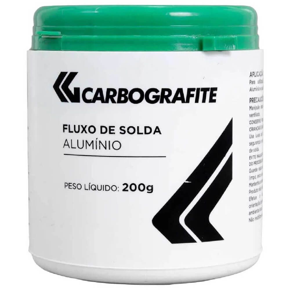 FLUXO P/ SOLDA ALUMINIO 200 GR CARBOGRAFITE