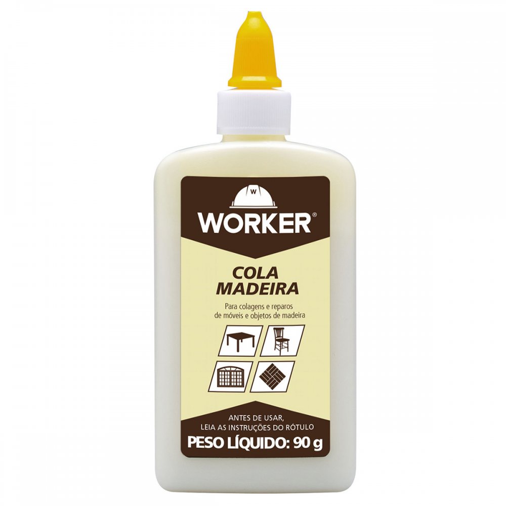 COLA P/ MADEIRA 100 GR WORKER