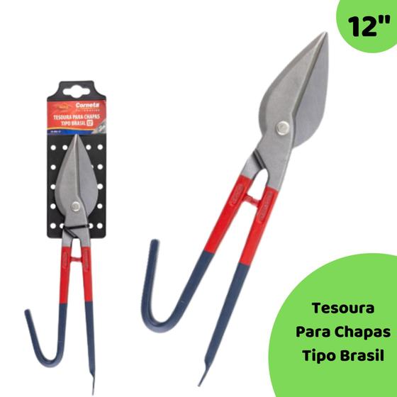 TESOURA P/ CHAPA 12
