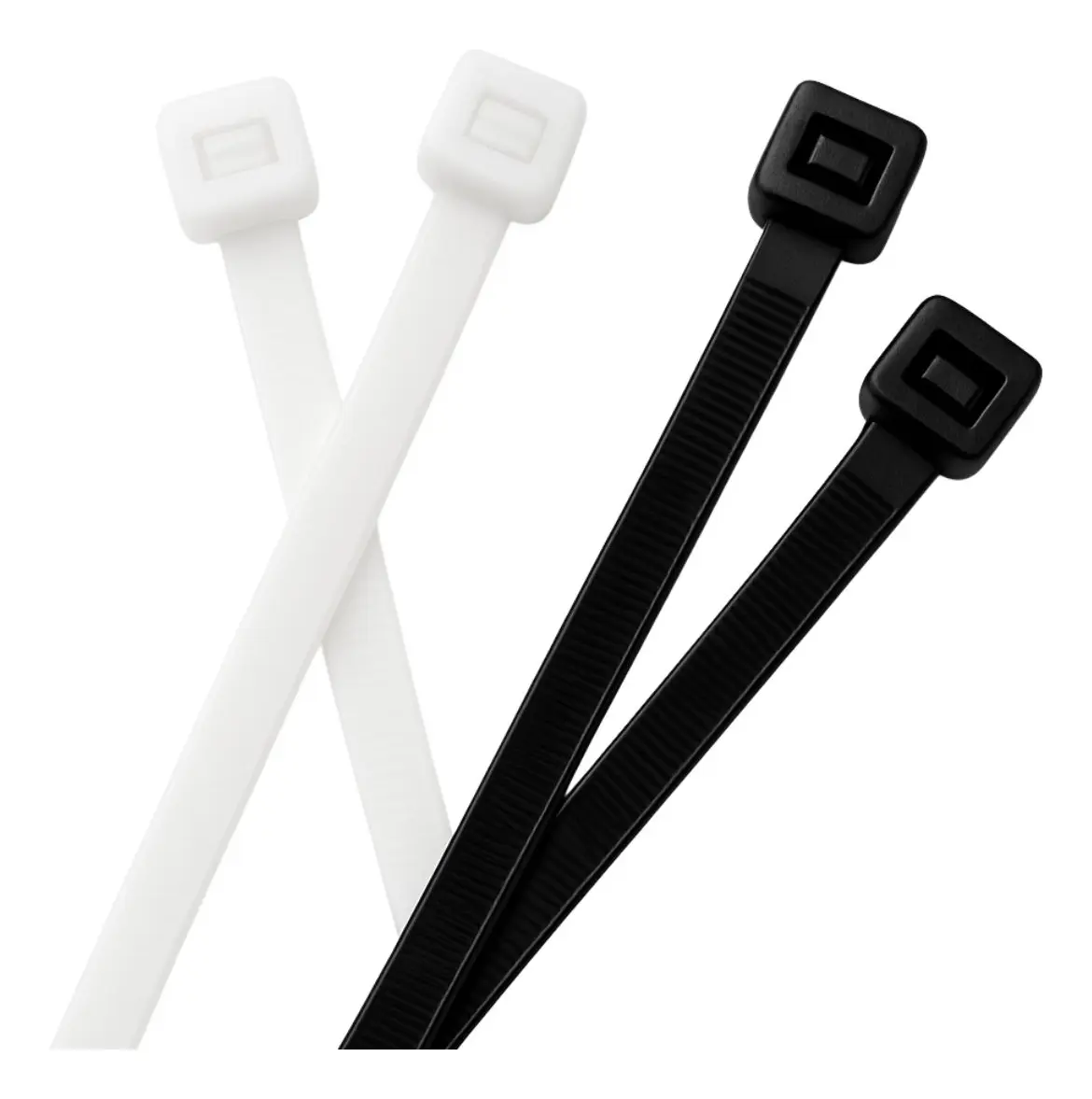 ABRAÇADEIRA NYLON 100 MM X 2,5 BRANCA FRONTEC