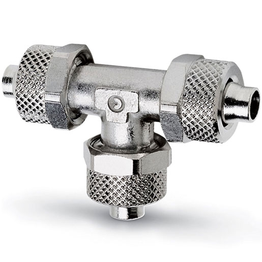 CONEXAO P/TUBO TEE 8 MM