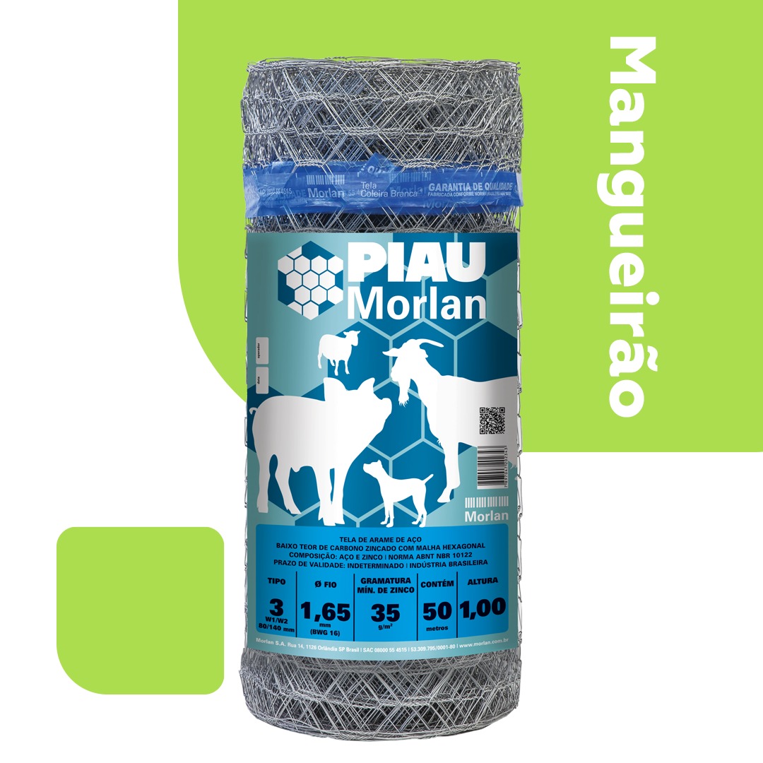 TELA MANGUEIRAO 3  X 1,00 MT A-16 MORLAN