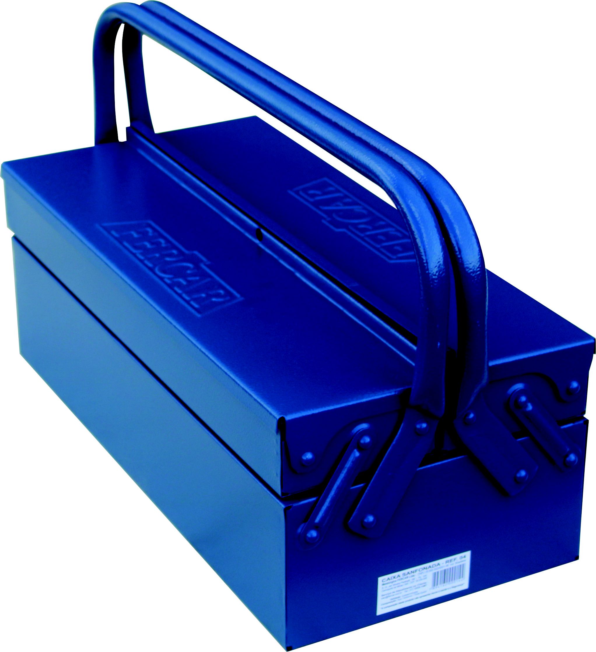 CAIXA FERRAM. METALICA 3 GAV PEQ NR. 04 FERCAR