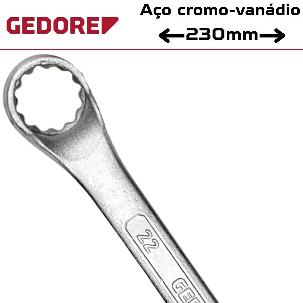 CHAVE ESTRELA 14 X 15 MM GEDORE