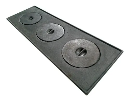 CHAPA P/ FOGAO 3 FUROS C/TPA COMUM MINEIRA