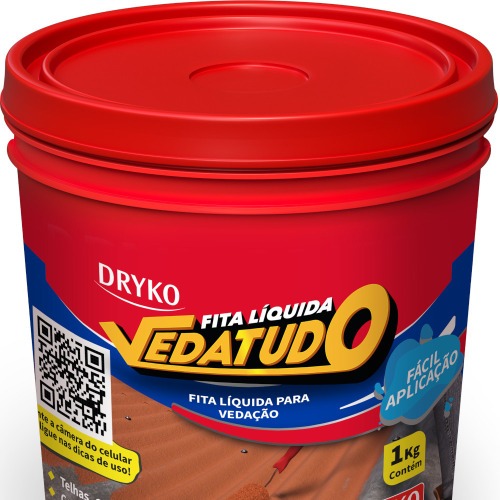 FITA LIQUIDA VEDATUDO TERRACOTA 1,0 KG