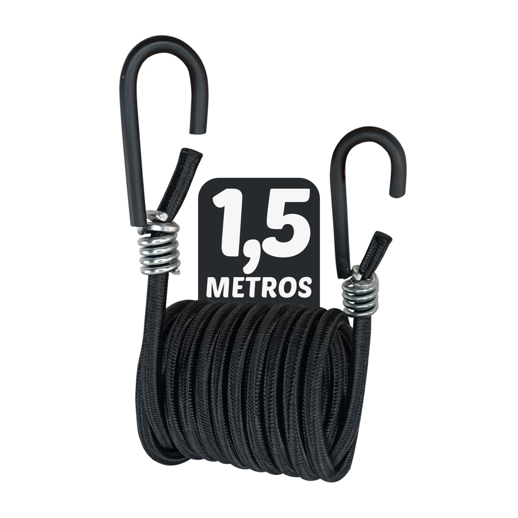 ELASTICO P/ BAGAGEIROS 1,5 MTS PONTA FERRO