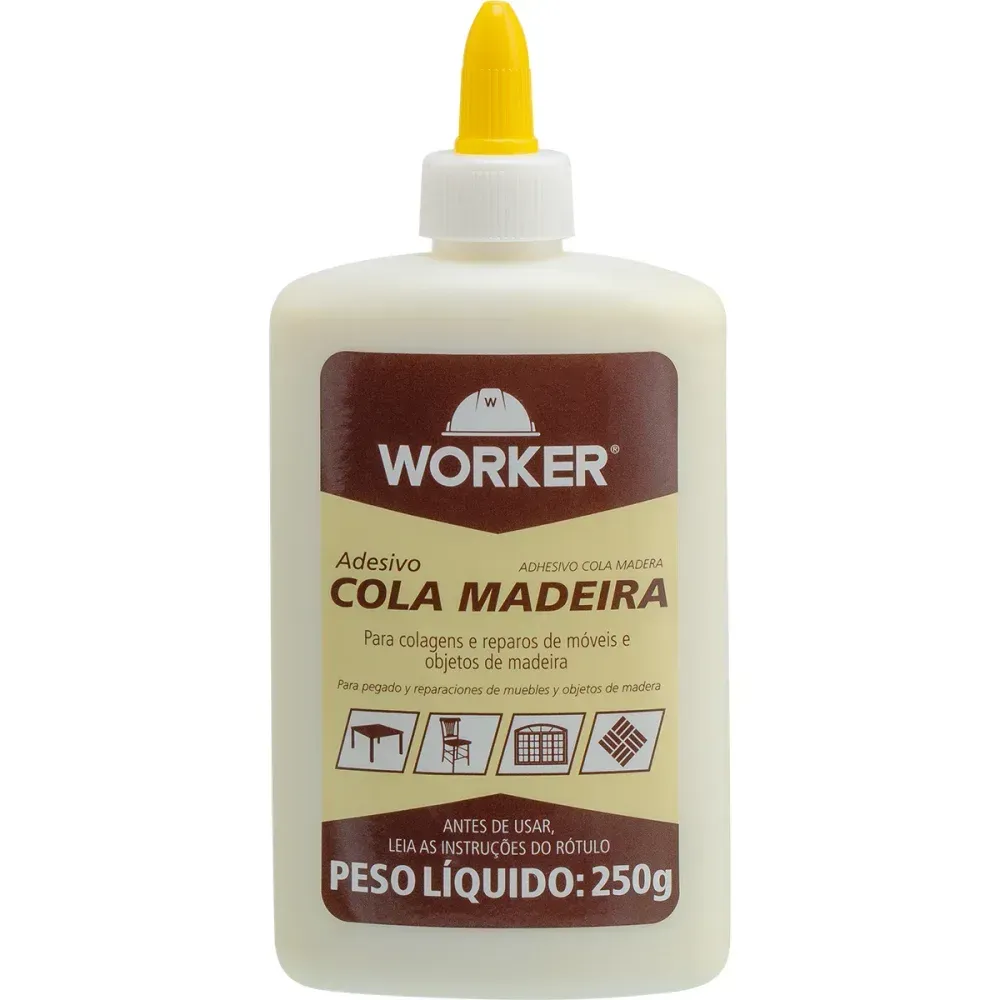 COLA P/ MADEIRA 250 GR WORKER