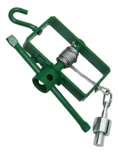 ESTICADEIRA ARAME LISO TUBULAR  C/ TRAVA CINFER