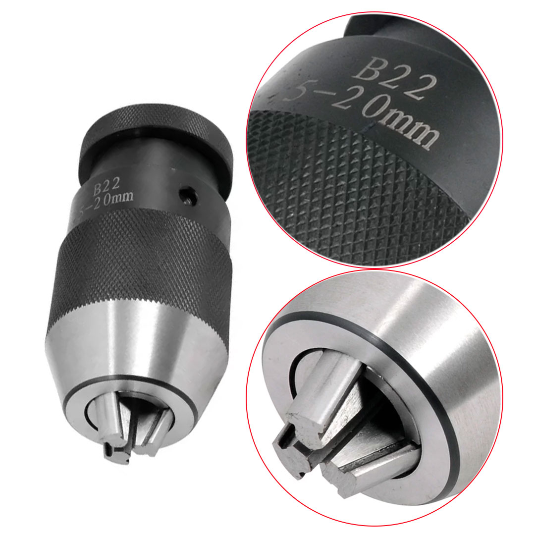 MANDRIL 3/4  B 22/19 MM APERTO RAPIDO PESADO
