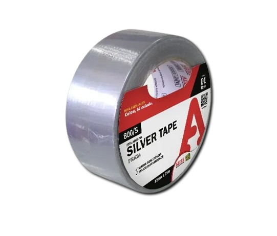 FITA ADES SILVERTAPE 45 X 25MT ADERE PRATA 800/S