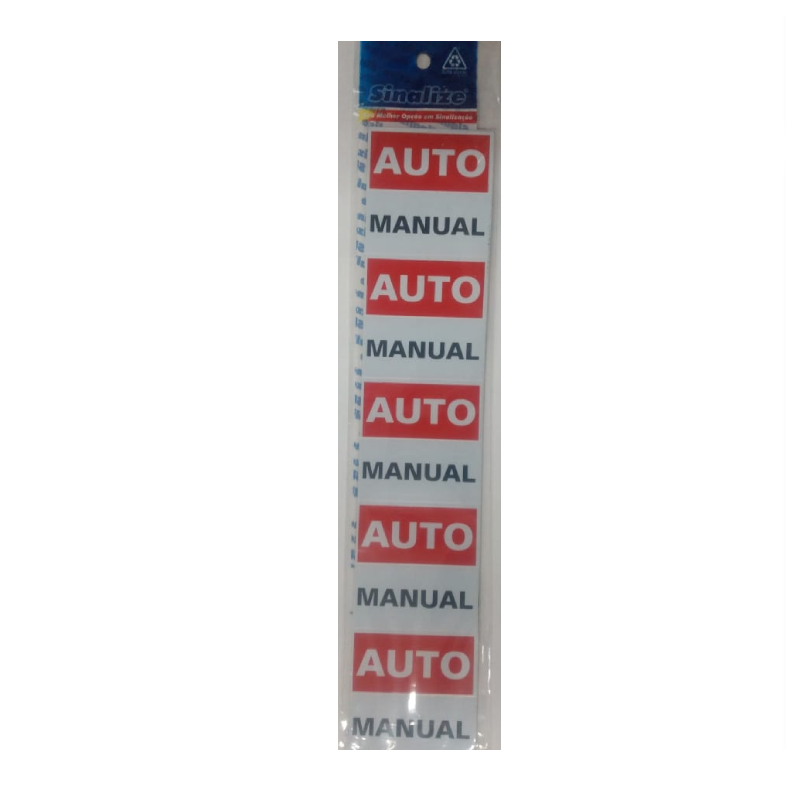 PLACA INFOR.AUTO MANUAL