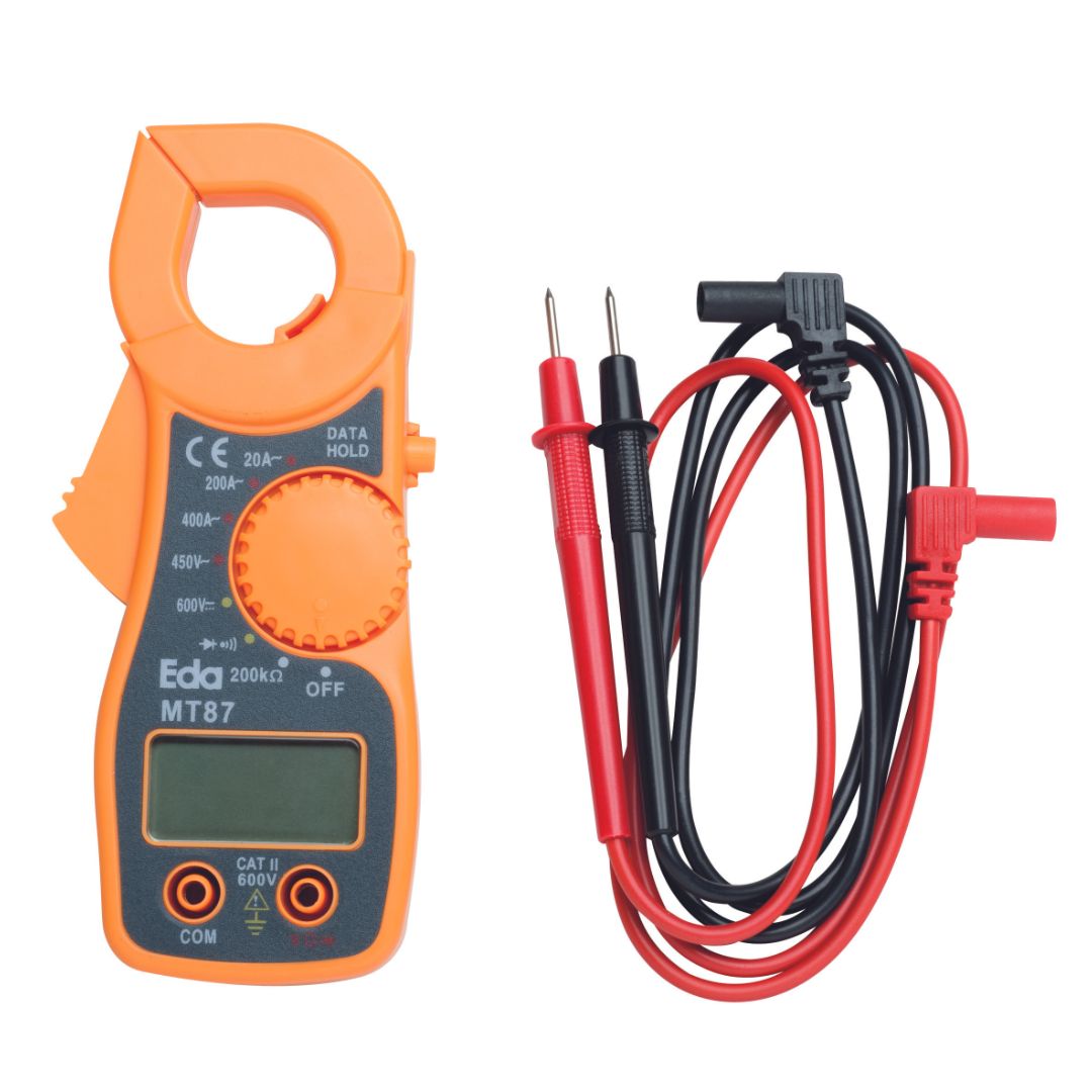 AMPERIMETRO/MULTIM. DIGITAL MT87 ALICATE C/ BEEP EDA