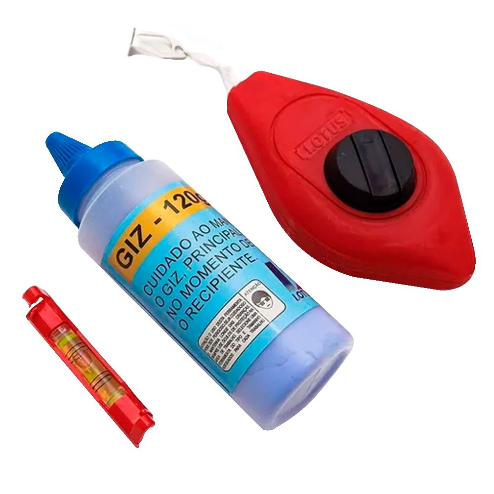 GIZ DE LINHA 15 M C/ REFIL AZUL LOTUS