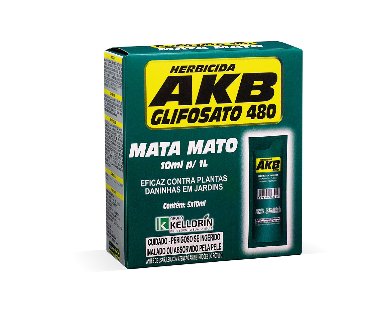 HERBICIDA GLIFOSATO AKB 480 10 ML