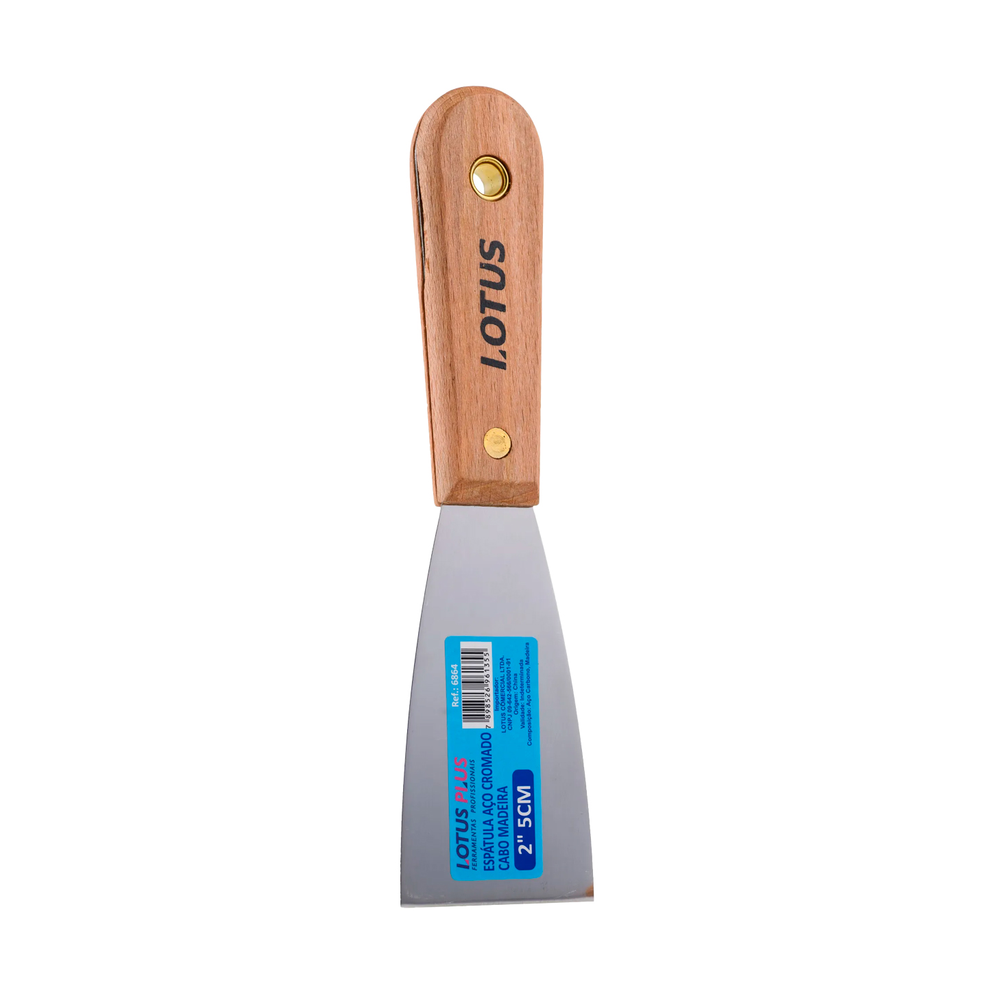 ESPATULA DE AÇO 100 MM LOTUS