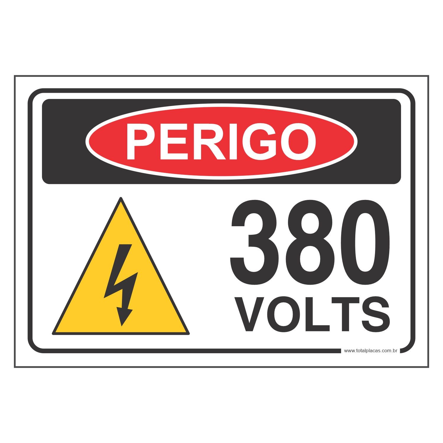 PLACA INFOR.380V
