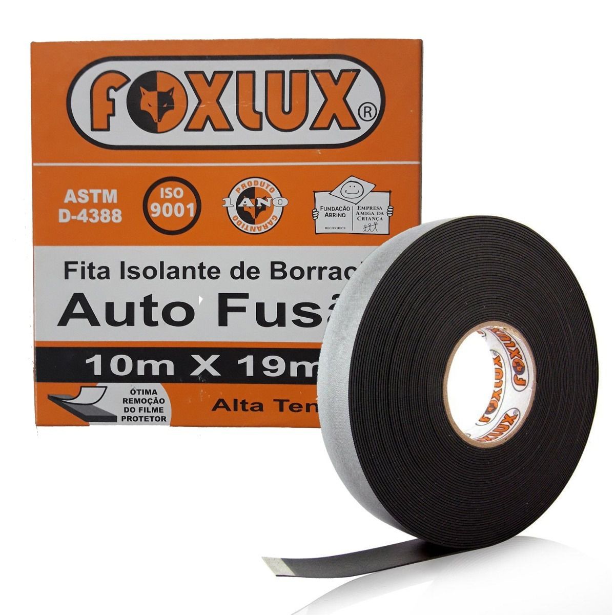 FITA ISOLANTE 10 MTS AUTO FUSAO FOXLUX