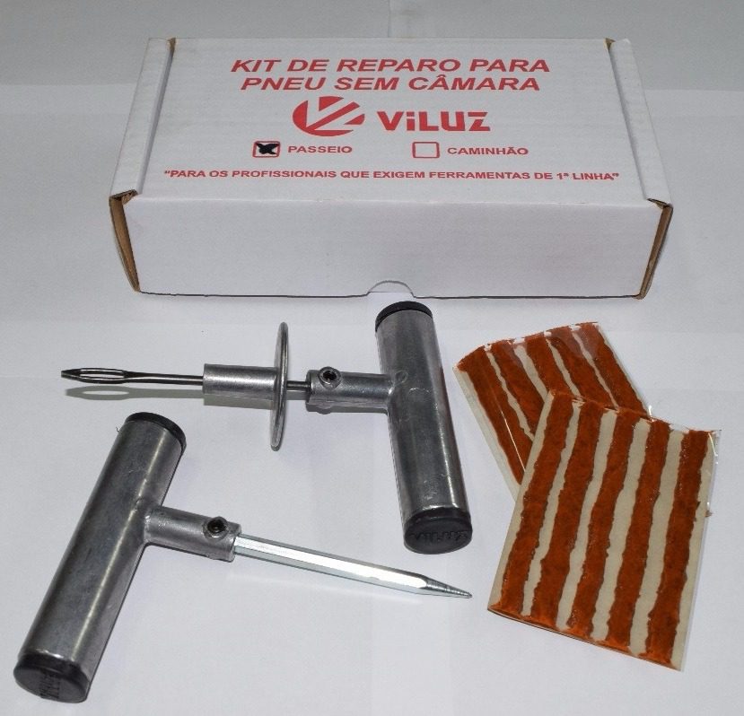 KIT REPARO PNEU S/CAMARA CAMINHAO VILUZ