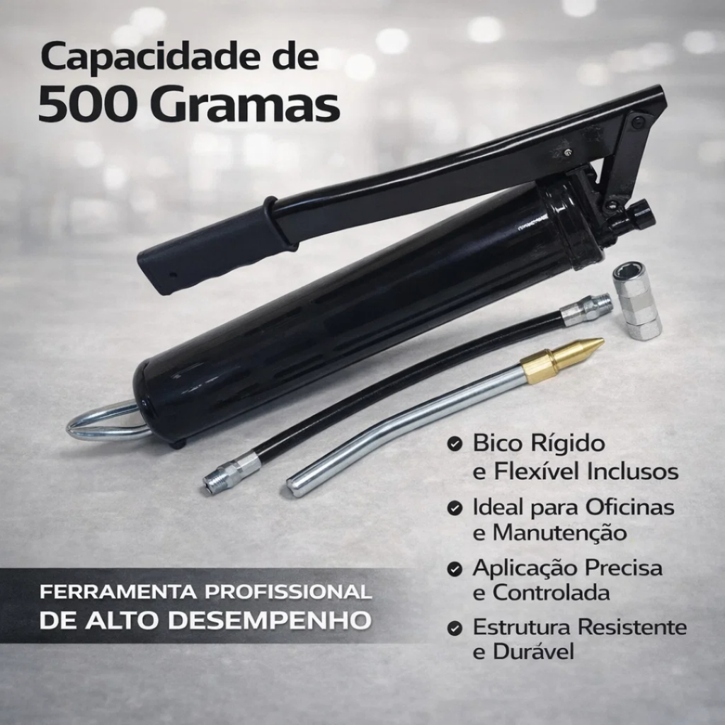 ENGRAXADEIRA   500 GR BICO FLEXIV MAN. PIKILUB