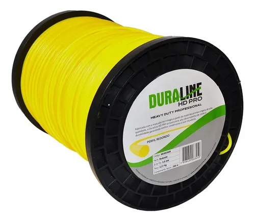 FIO P/ APAR.D GRAMA 2,0 MM REDONDO AMARELO DURALINE