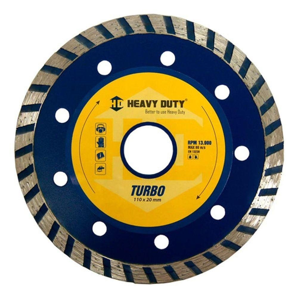 DISCO DIAM LISO 110X20MM HEAVY DUTY