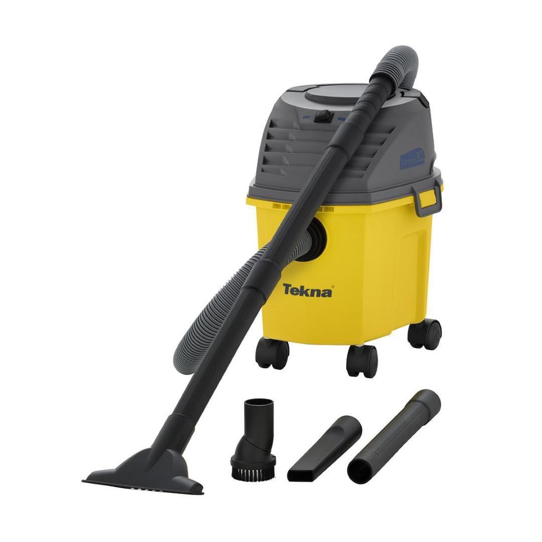 ASPIRADOR DE PO/AGUA 10 LTS COMPACT 220V TEKNA