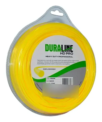 FIO P/ APAR.D GRAMA 2,7 MM REDONDO AMARELO DURALINE