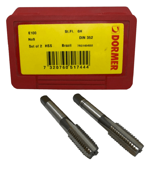 MACHO  6 MM 1,00 MA AÇO CARBONO 2 PC