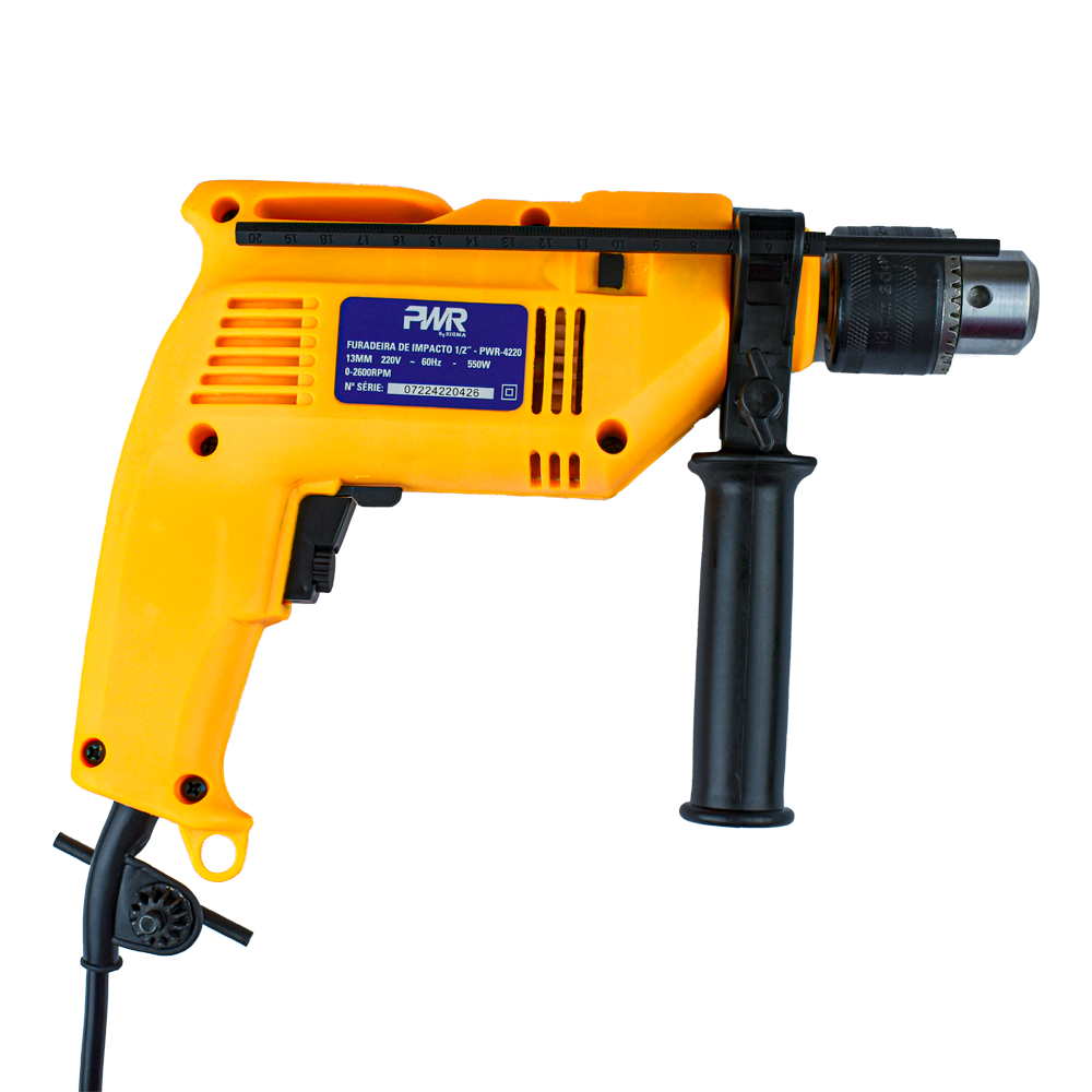FURADEIRA 550W 220V 1/2 R/E IMPAC.PWR SIGMA TOOLS