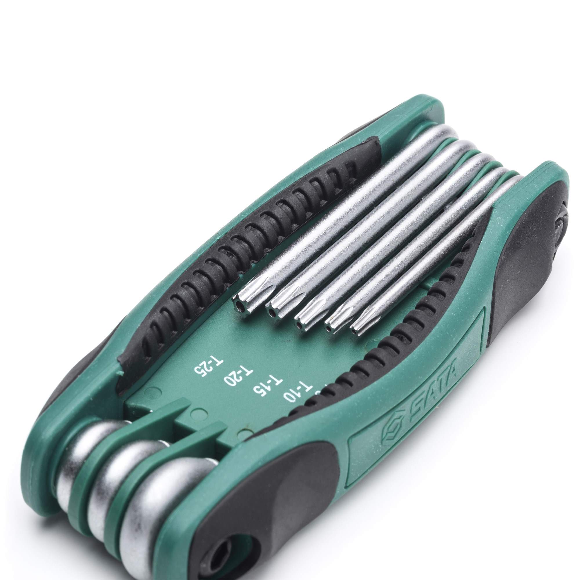 JOGO CHAVE TORX L T-09 > T-40  8 PC CANIVETE SATA