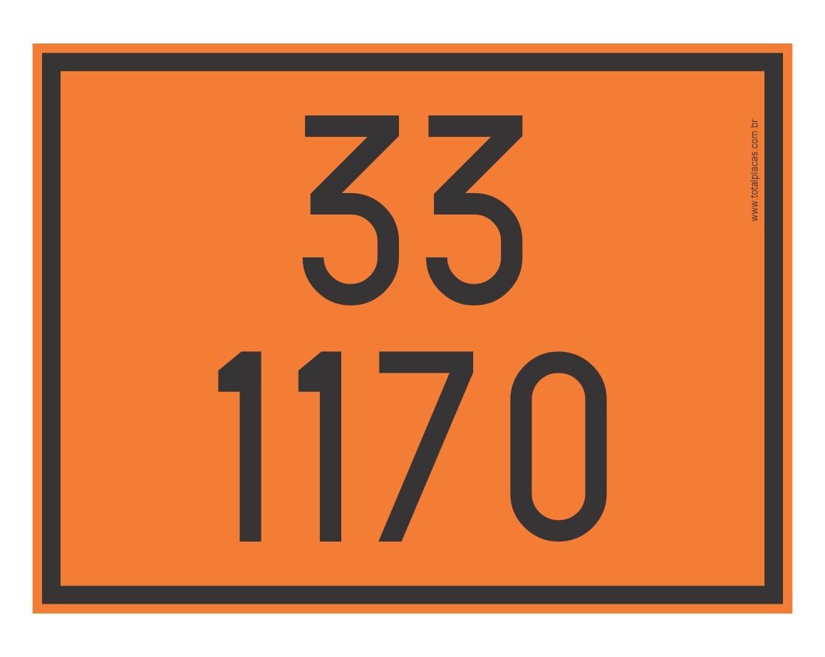 PLACA INFOR.PAINEL SEGURANCA (33-1170 ALCOOL)