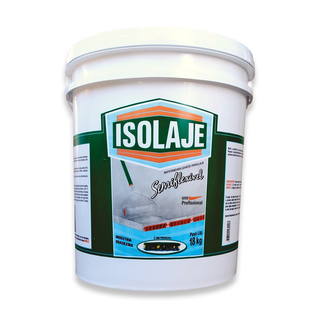 IMPERMEABILIZANTE ISOLAJE CINZA 18 KG