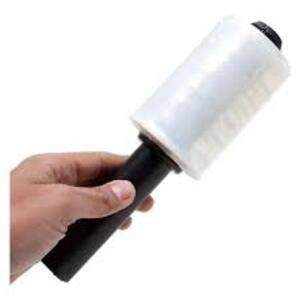 FILME STRETCH P/ EMPACOT. ROLO FACIL  12 CM  X 140 MTS C/ CABO