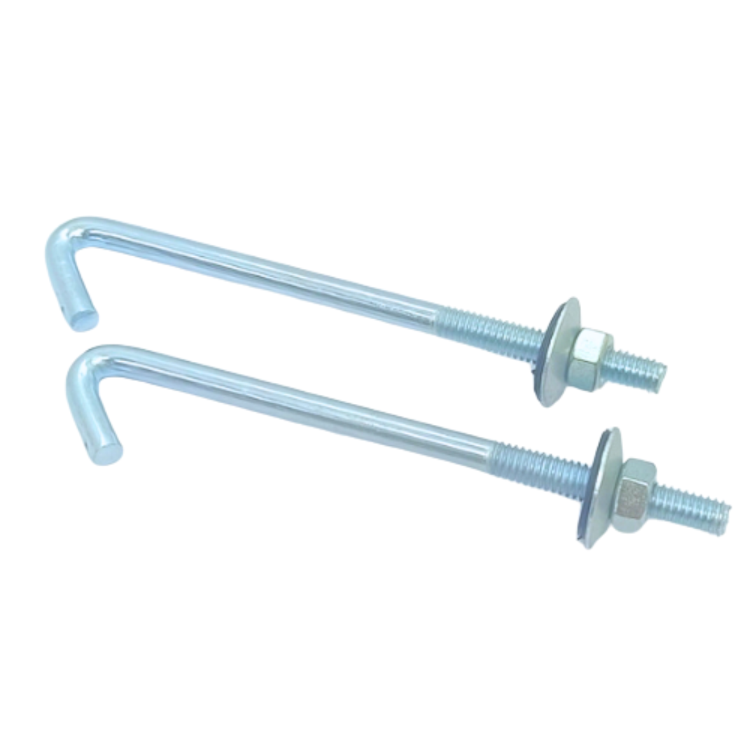 GANCHO J 1/4 X   25 MM C/PTA DUPLA