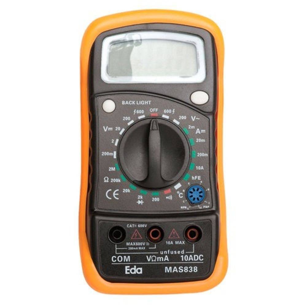 MULTIMETRO DIGITAL C/ SENS. TEMP+BEEP EDA