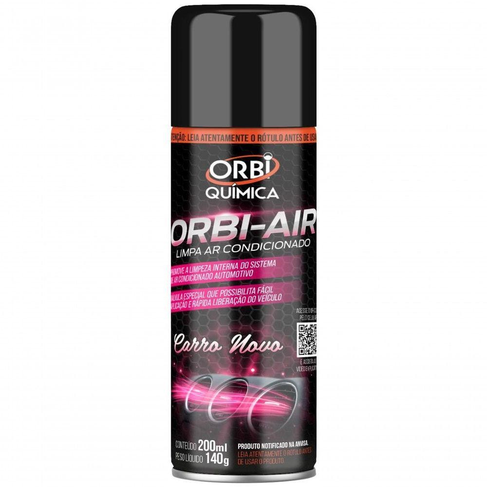 LIMPA AR CONDIC 200 ML FRAG. CARRO NOVO ORBI