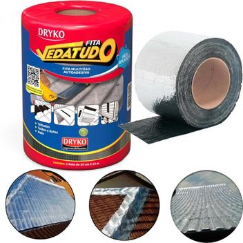 FITA ADES MULTIUSO  15 CM X 1,0 mm X 10 MT(manta asfaltica)