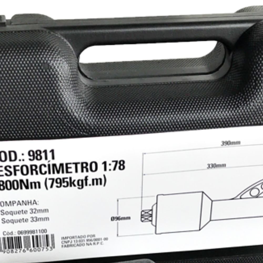 DESFORCIMETRO SGT 9811795 KGF 1/78 7800 NM SIGMA TOOLS