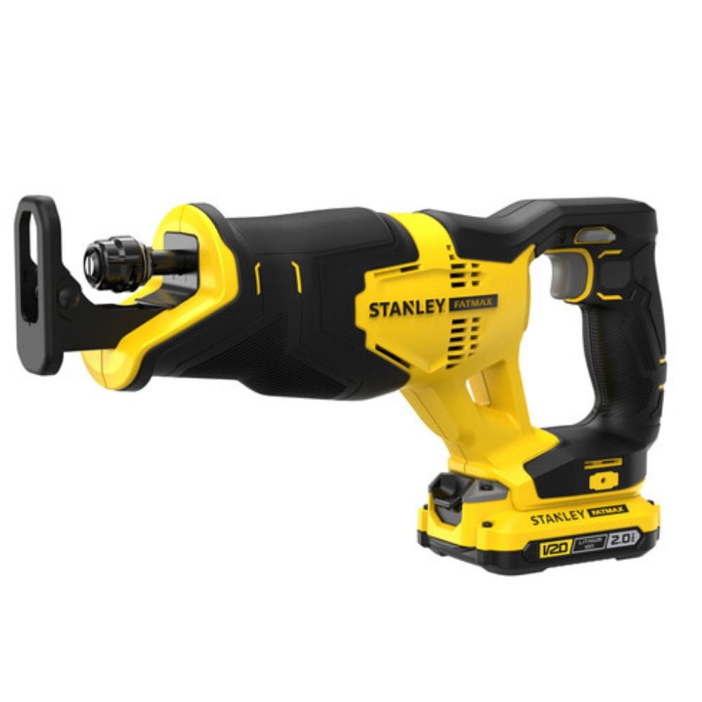 SERRA SABRE A BAT.SCR300D1K-BR MAX 25 MM C/ 1 BAT 2 AMP. CARREG./MALETA STANLEY