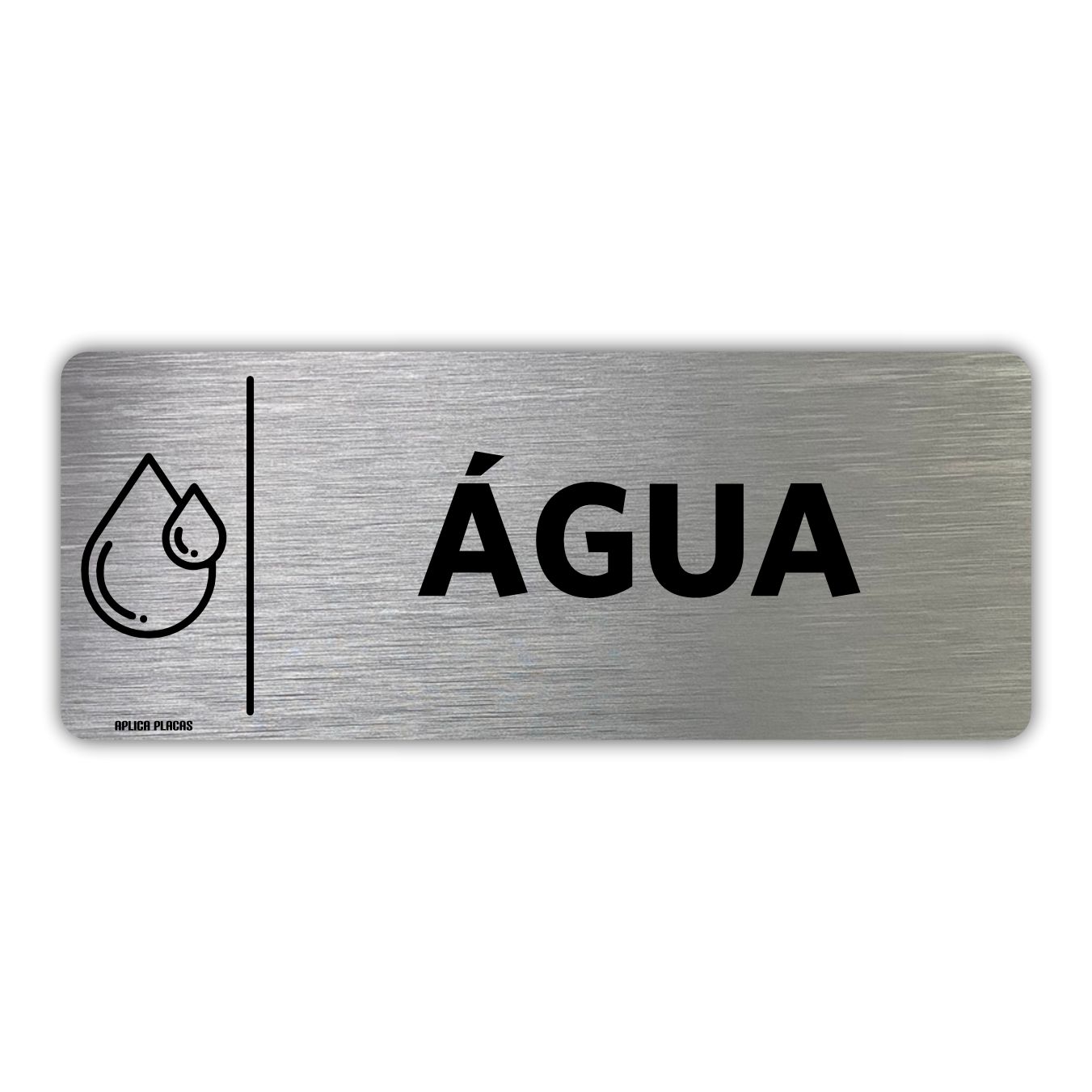 PLACA INFOR.AGUA