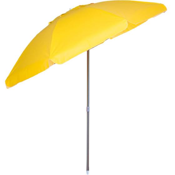 GUARDA SOL BAGUM  2,0 MT CABO ALUMINIO AMARELO BEL FIX