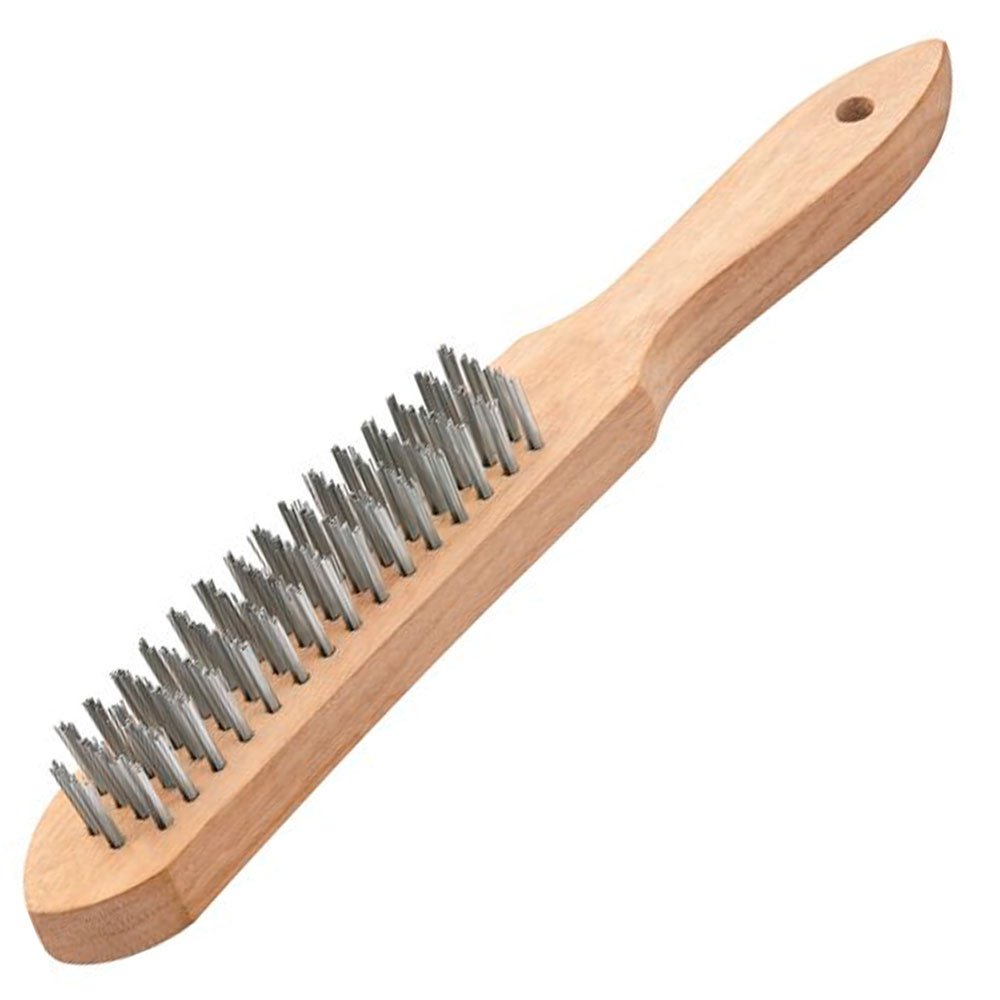 ESCOVA MANUAL AÇO CARB. 4 FIL. PARABONI